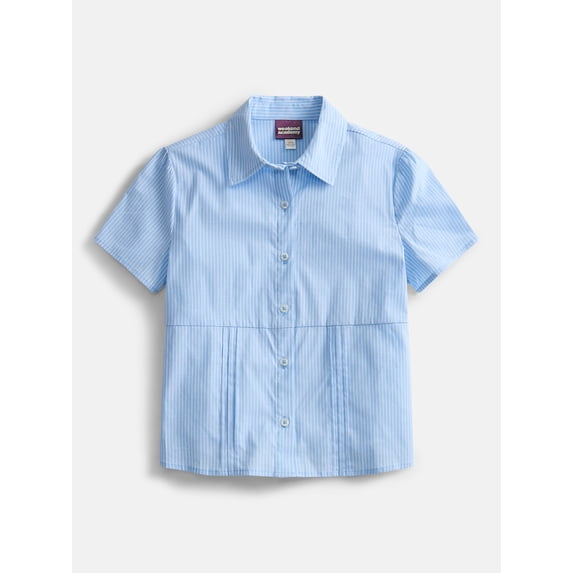 Weekend Academy Girls Button Front Shirt, Sizes 4-18