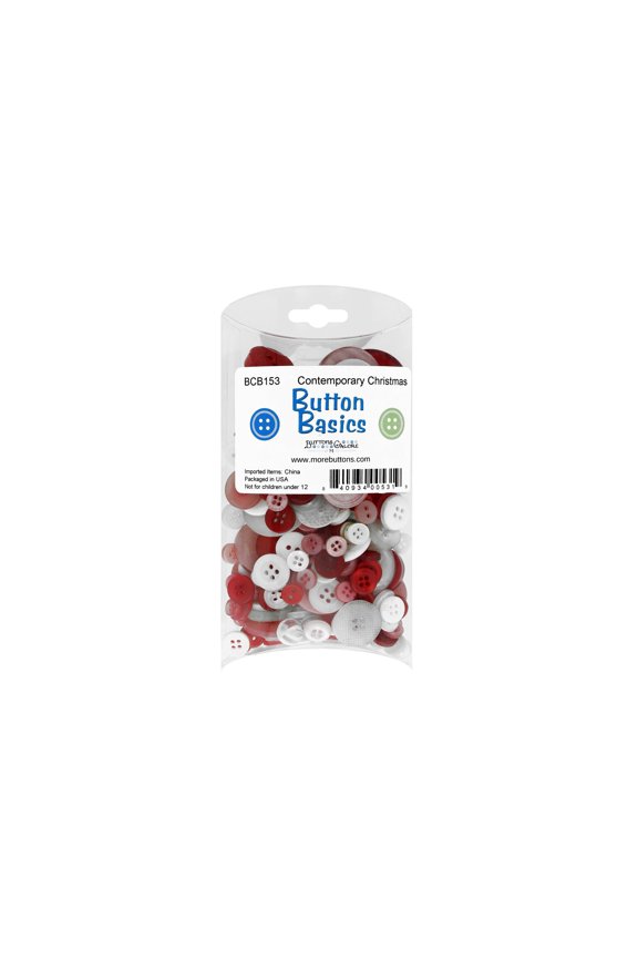 Button Basics Contemporary Christms