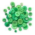 thumbnail image 1 of BUTTONS GALORE BIG BAG OF COLORFUL CRAFT & SEWING BUTTONS 4.5 OZ (APPROX 150 PCS) KELLY GREEN, 1 of 3