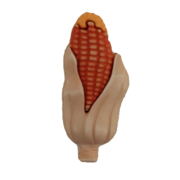 BUTTONS GALORE INDIAN CORN BULK 3D - 25 BUTTONS