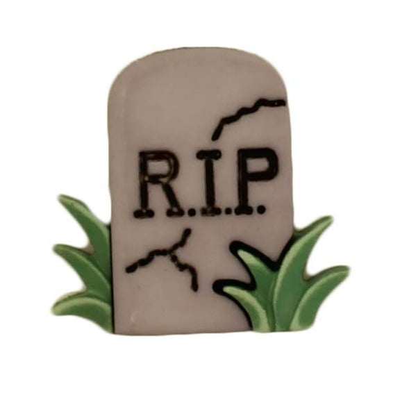 BUTTONS GALORE TOMBSTONE BULK 3D - 25 BUTTONS