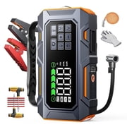 BUTURE 8000A Car Jump Starter with Air Compressor 160PSI Force Start for All Gas and 14L Diesel, Complete Accessory Kit