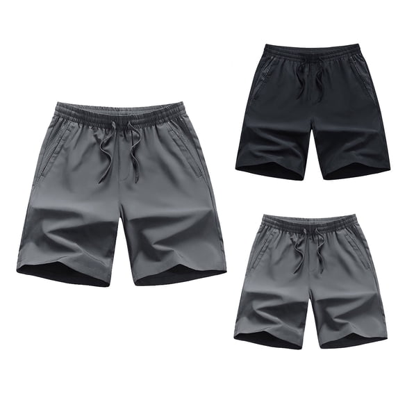 BUWTTED Mens Running Shorts 9 Inch Lightweight Athletic Shorts with Pockets Quick Dry Summer Moisture Wicking Breathable Workout Shorts