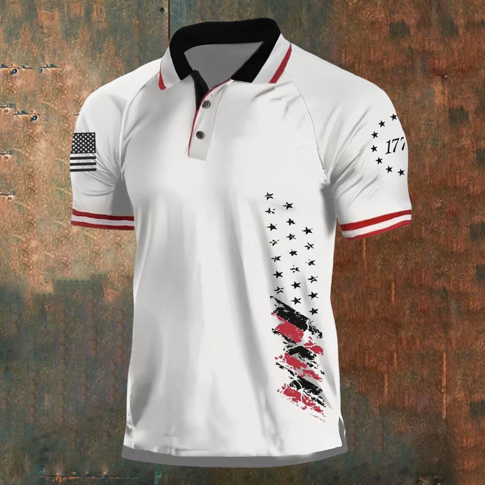 BUWTTED Polo Shirts for Men Soft Breathable Short Sleeve Tops Sports ...