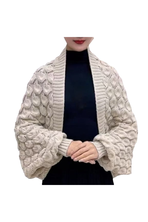 Womens Winter Scarves Elegant Open Front Knitted Shrug Shawl Wrap Cozy Soft Lightweight Fall Warm Winter Womens Scarves Size:One Size