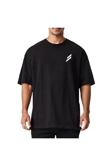 T-Shirt Homme Amongst Others - Taille L, Rose, Coupe Oversized Drop Shoulder - Occasion Parfait État