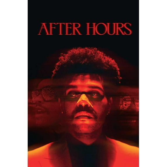 BUY ART FOR LESS Officially Licensed The Weeknd After Hours 24 x 36 Inch Poster - Vintage Style - Poster Paper - Ready to Frame
