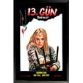 thumbnail image 1 of BUY ART FOR LESS Officially Licensed Friday The 13Th Foreign Movie Advertising Framed Art Poster - 24 x 36 Inch - Sturdy Engineered Wood Frame with Plexi Glass - Ready To Hang, 1 of 4