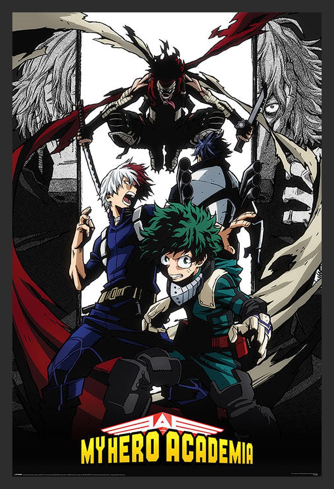 BUY ART FOR LESS Officially Licensed My Hero Academia - Stain Framed ...