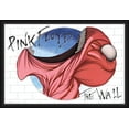 thumbnail image 1 of BUY ART FOR LESS Officially Licensed Pink Floyd - The Wall - Mouth - Framed Art Poster - 24 x 36 Inch - Sturdy Engineered Wood Frame with Plexi Glass - Ready to Hang, 1 of 9