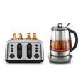 thumbnail image 1 of BUYDEEM 4 Slice Toaster and Tea Maker combo,Stainless Steel Toaster with Extra Wide Slots for Breakfast & 1.2 L Electric Kettle with Auto Keep-Warm Feature, 1 of 7