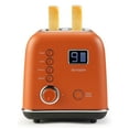 thumbnail image 1 of BUYDEEM Automatic Digital 2-slice Toaster, Extra Wide Slots, Koi Red, 1 of 7