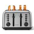 thumbnail image 1 of BUYDEEM DT640 4-Slice Toaster, Extra Wide Slots.7-Shade Settings (Stainless Steel), 1 of 8