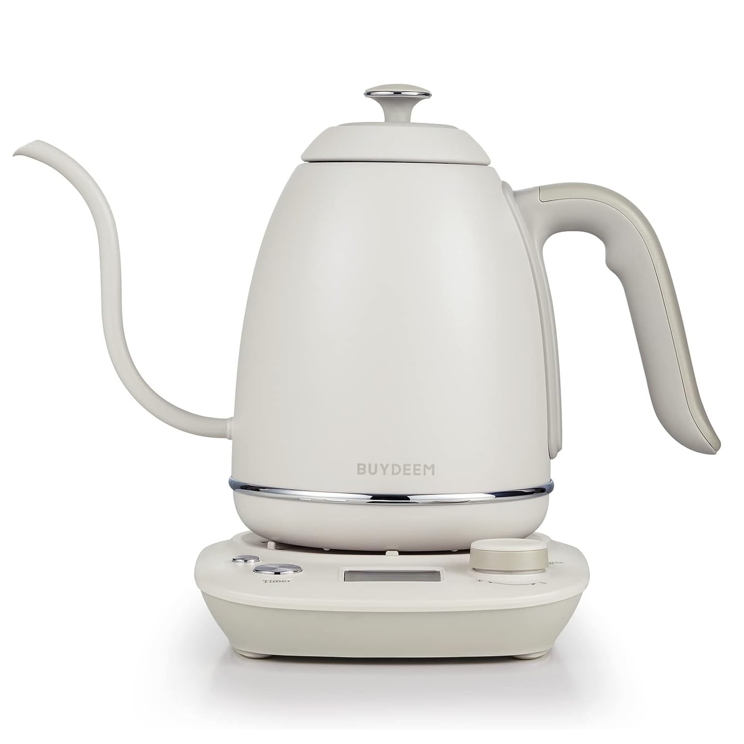Homtone Gooseneck Electric Kettle, Coffee Pour Over Kettle, Temp Control Tea Kettle, Stainless Steel Kettle with 6 Variable Presets, Auto Shutoff, 08L