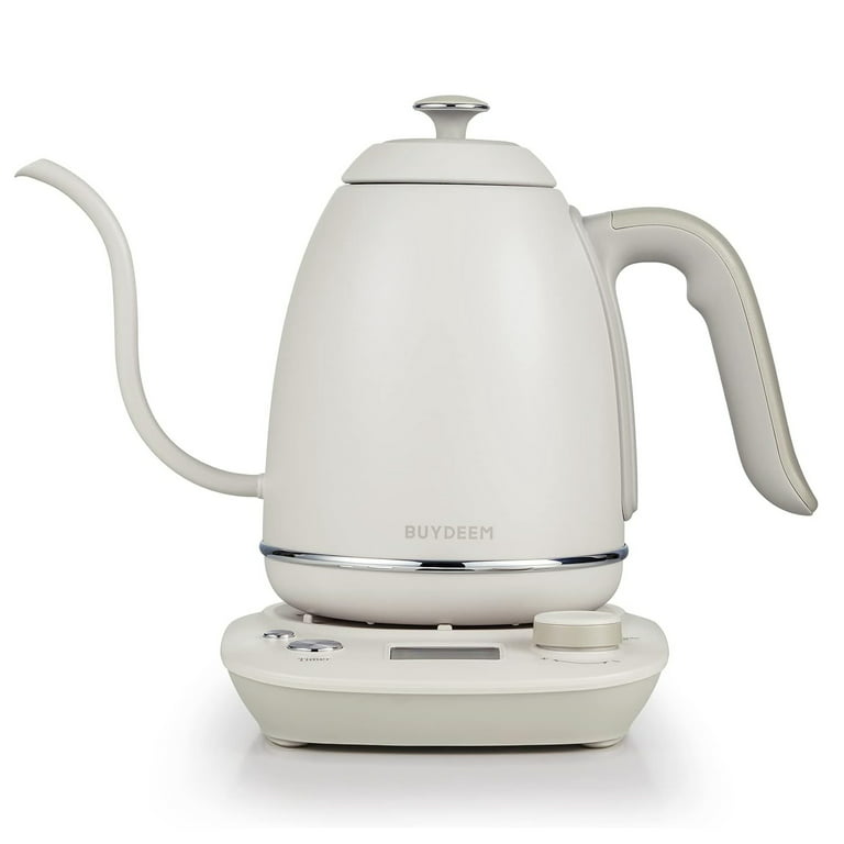 https://i5.walmartimages.com/seo/BUYDEEM-Gooseneck-Electric-Pour-Over-Kettle-Stainless-Steel-Coffee-Tea-Kettle-with-Variable-Temperature-Control-Oatmeal-White_3c928672-dd4f-4389-bdb3-1a63c8b5c51c.28aabf934578ebb245f936b67013480d.jpeg?odnHeight=768&odnWidth=768&odnBg=FFFFFF