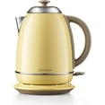 thumbnail image 1 of BUYDEEM K640N Stainless Steel Electric Kettle with Auto Shut-Off & Boil Dry Protection, 1.7L Cordless Hot Tea Water Boiler with Swivel Base, 1440W Fast Heating, 1 of 6