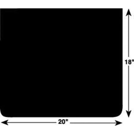 BUYERS PRODUCTS 3VUH4 PLAIN MUD FLAP - 20 IN 18 IN