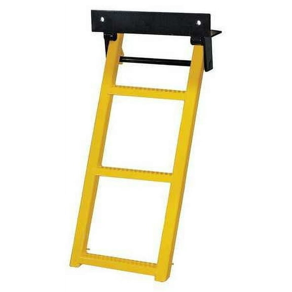 BUYERS PRODUCTS RS3Y Retractable Truck Step, Yellow