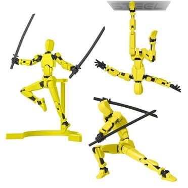 BUYHO Titan 13 Action Figure,Assembly Completed Dummy 13 Action Figure Lucky 13 Action Figure T13 Action Figure 3D Printed Multi-Jointed Movable,Nova 13 Action Figure Toy,Birthday Gifts