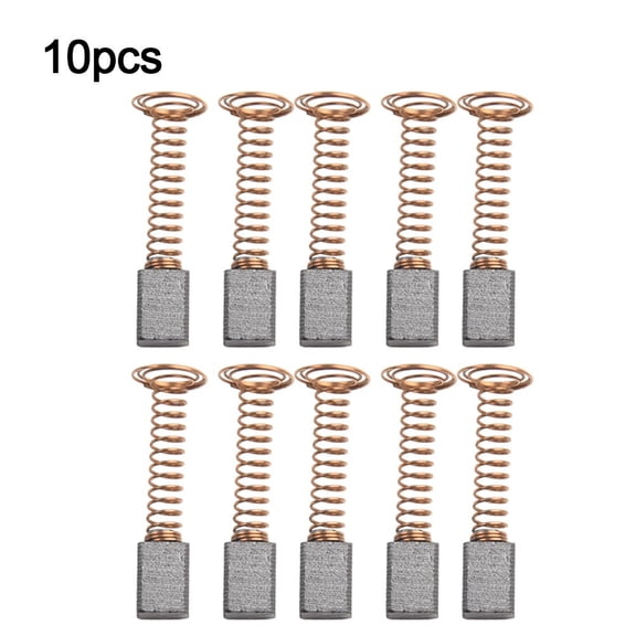 BUYISI 10pcs 4.8x6.8x8.6mm Carbon Brushes Electric Motor Graphite Brush Repairing Part For D4000 Rotary Tool Power Tools