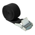 thumbnail image 1 of BUYISI 1M Lashing Strap With Cam Buckle Nylon Quick Release Tie-Down Belt Tow Rope Strong Ratchet Fixing Belt For Luggage Bag Black, 1 of 9