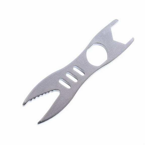 BUYISI 1pc 5.5-24mm Double End Open End Wrench Torque Wrench Adjustable DIY Multifunctional Spanner Hardware Tools For Car Maintenance silver