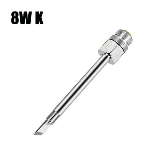 BUYISI 1pc 8W Welding Soldering Tips USB Soldering Iron Head Replacements Threaded Soldering Tip Fits For 510 Interface Soldering Iron 8W K