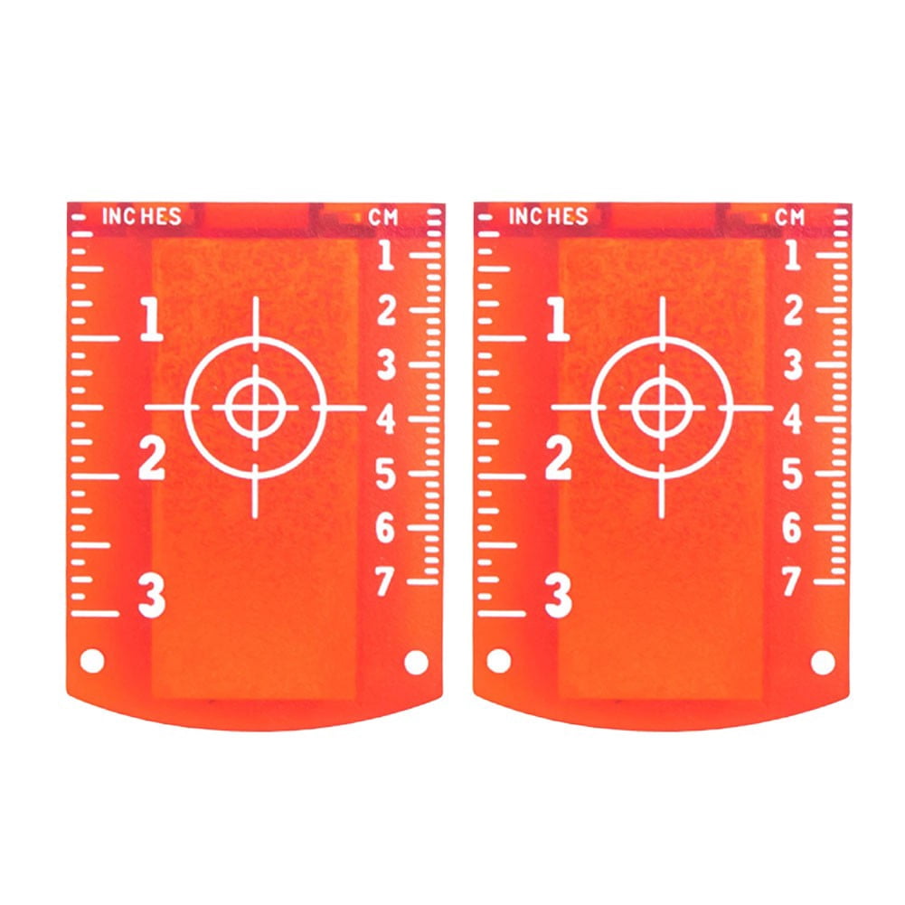 BUYISI 2pc Plastic Lase Target Card Plate 10cmx7cm For Green/Red Lase ...