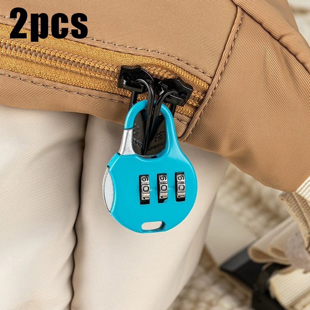 BUYISI 3 Digits Password Combination Padlock Alloy Steel Suitcase For