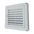 BUYISI 4 Inch Dryer Vent Cover Exterior Wall Exhaust Vent Air Grille