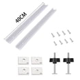 thumbnail image 1 of BUYISI 400mm T-track Slot Miter Track Jig Fixture Woodworking Chute Rail for Table Saw, 1 of 8