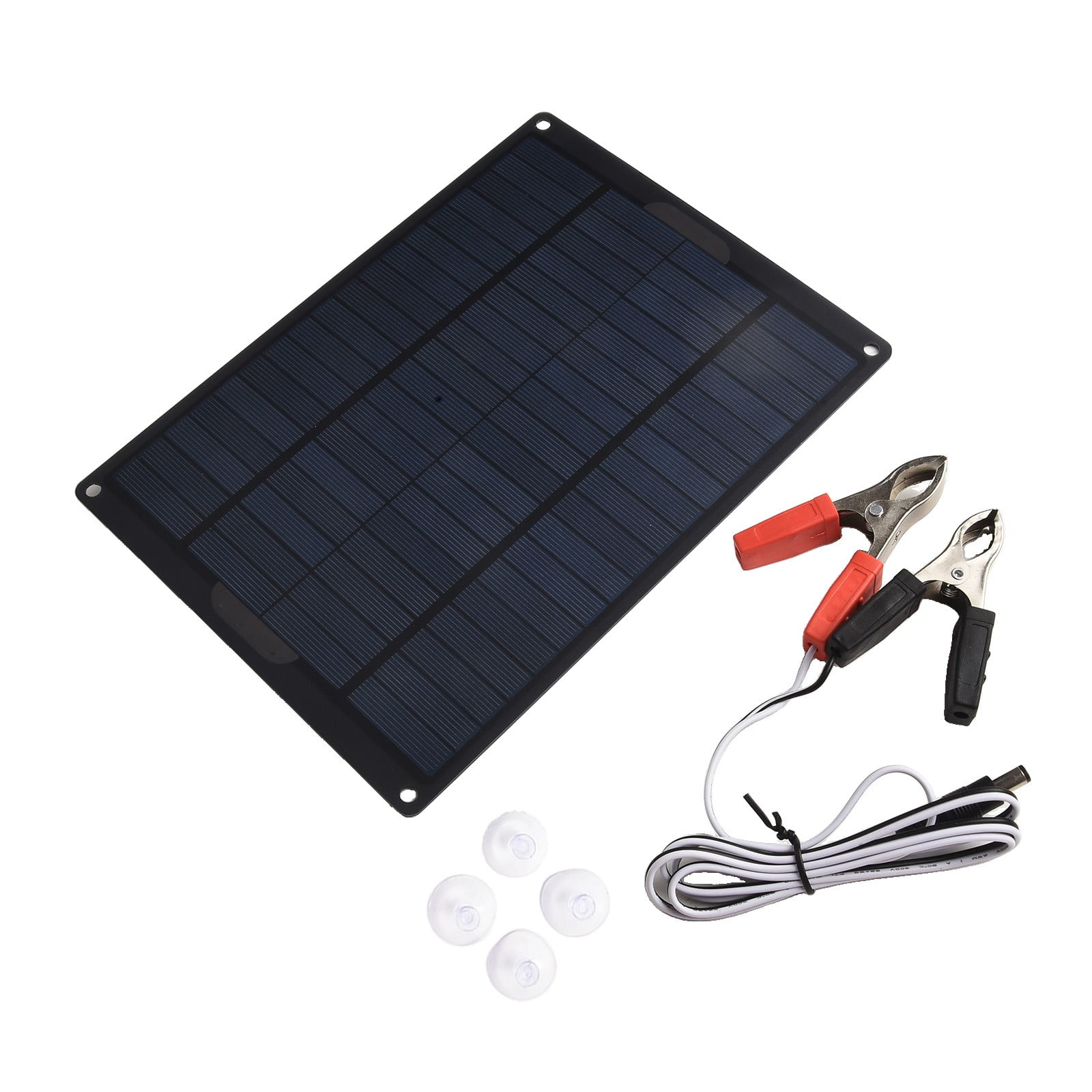 BUYISI 5.5W Solar Panel Charger With Battery Clip Solar Panel Portable