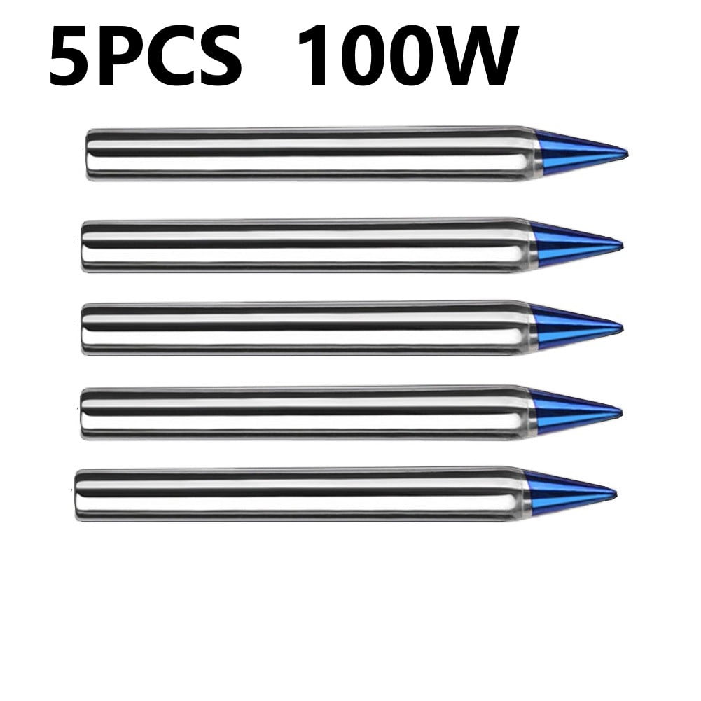 BUYISI 5PCS 30-150W Blue Pointed Welding Tips External Heat Soldering ...