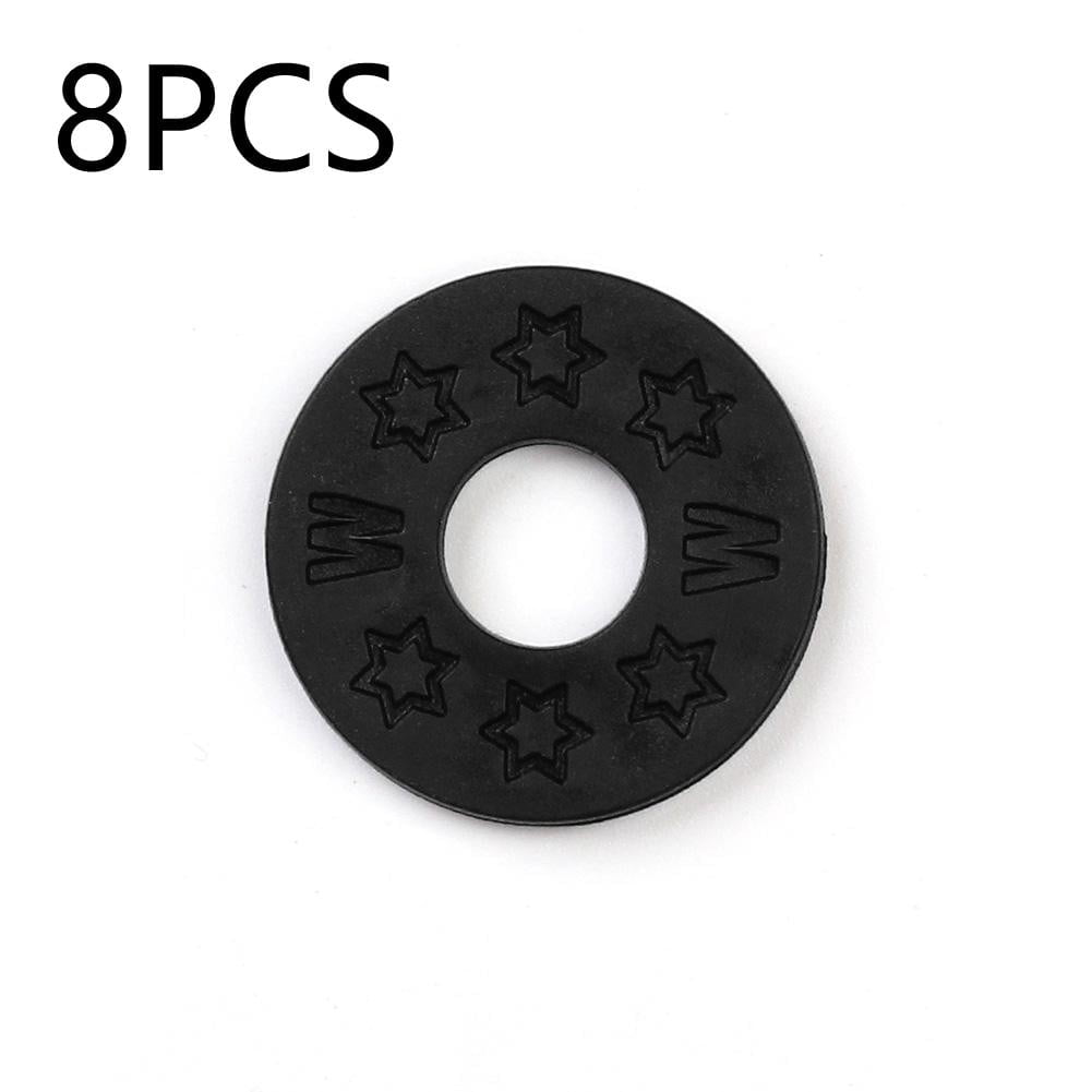 BUYISI 8PCS Strap Locks Guitar Protector Strap Blocks GUITAR STRAP LOCK WASHERS