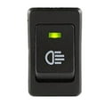 thumbnail image 1 of BUYISI ASW-17D rocker switch ON-OFF 2-position 4-pin LED 12V 35A Fog Lamp Work Light Green, 1 of 4