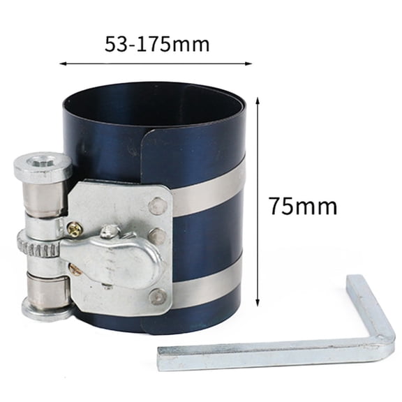 BUYISI Adjustable Piston Ring Compressor Tool Piston Ring Pliers Compressor Installer 3inch