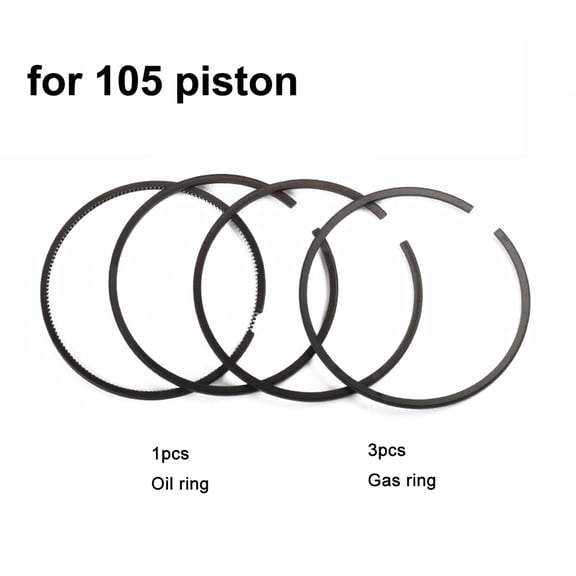 BUYISI Air Compressor Piston Ring Pneumatic Parts Cylinder Piston Ring Pin For 55/70/80/90/95mm For FS100 105mm FS120 Cylinder Hardware 105