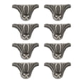 thumbnail image 1 of BUYISI Antique Corner Protectors Jewelry Box Decorative Metal Leg Corner Bracket 8pcs, 1 of 5