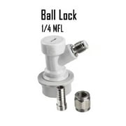 BUYISI Ball Lock Disconnect Homebrew Beer Keg Disconnect Connector Gas Dispenser