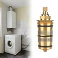 BUYISI Brass Replacement Thermostatic Cartridge Shower Mixer Valve Bar