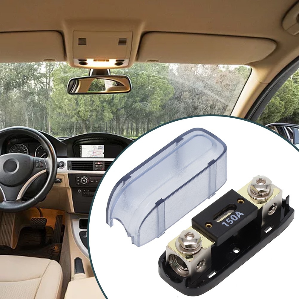 BUYISI Car Audio Fuse Holder Block 150A 0Ga/4Ga Car Audio System Fuse