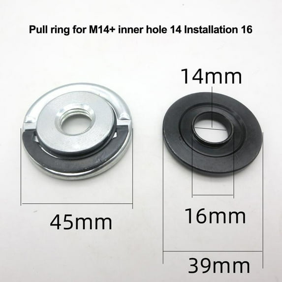 BUYISI For M14 Quick Release Self-Locking Grinder Pressing Plate Flange Nut Angle Grinders For 125 Type Angle Grinder Cutting Machine A