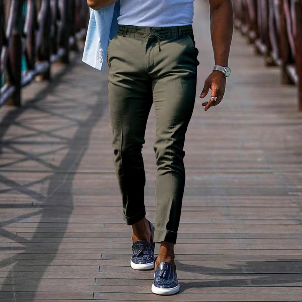 Mens slacks with cell phone cheap pocket