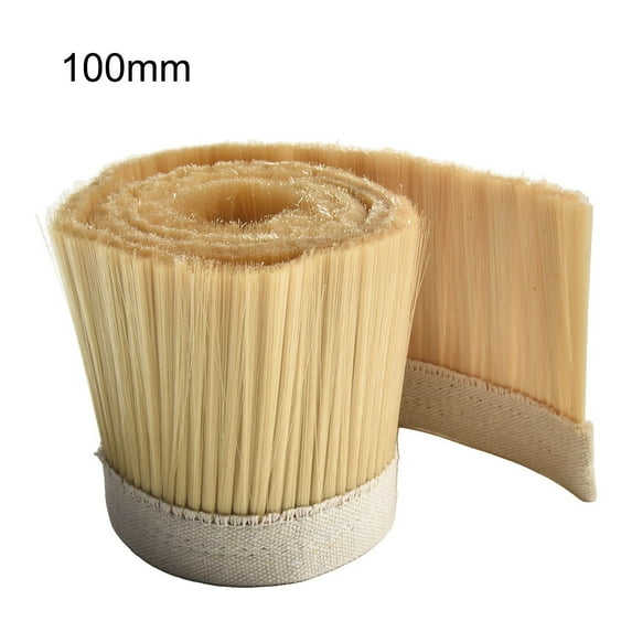BUYISI Nylon Dust Cover Brush High Strength Silk Bristle Brush 70/100mm Dust Boot Cleaner For Spindle Machine Cover Brush Tools 100mm