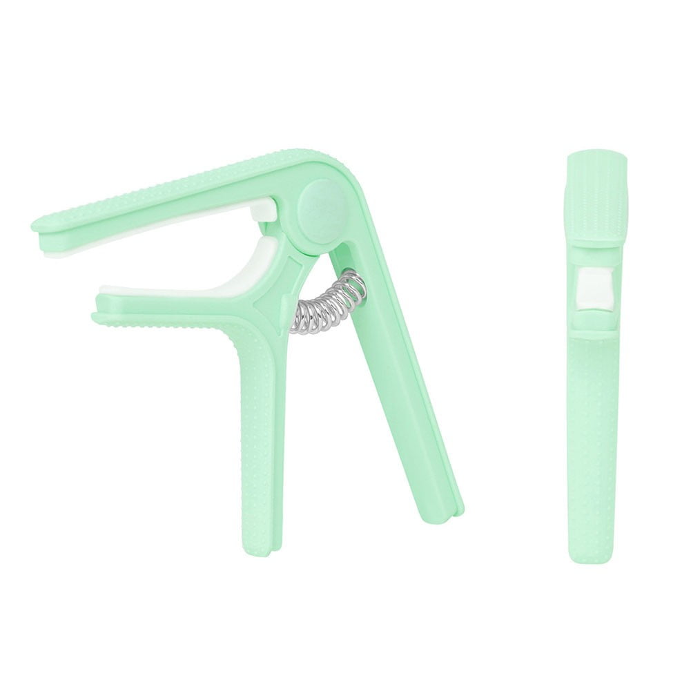 BUYISI Portable Guitar Tuner Clamp Trigger Capo For Ukulele Classic