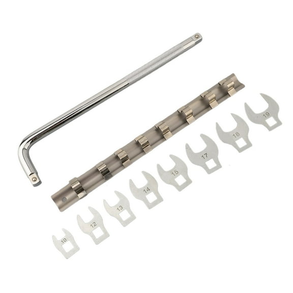 BUYISI Production Occasions Bent Bar Interchangeable Heads Bent Bar Drive Crowfoot Wrench Mm Metric Reaches Fasteners