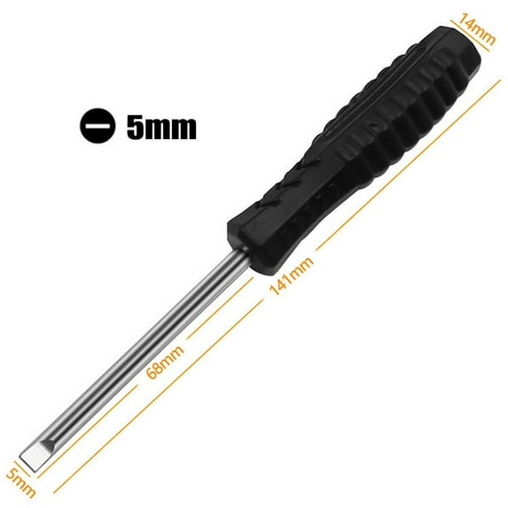 BUYISI Repair Tool Screwdriver 5.74Inch 5mm Cutter Head Cross/Slotted Magnetic High Quality Brand New For Disassemble Toys Slotted Screwdriver