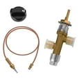 BUYISI Replace Gas Patio Heater Thermocouple Sensor& Dump Switch Main