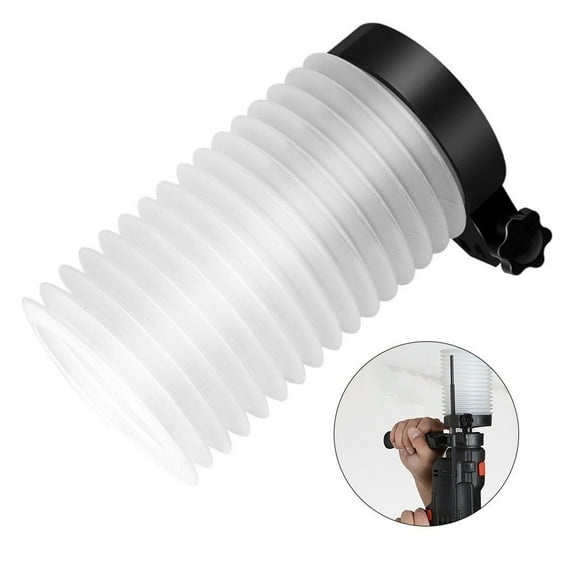 BUYISI Rubber Drill Dust Collector Cover Dust Cover White Rubber Electric Hammer Ash Bowl Collector Tool Suitable For Hand Drill