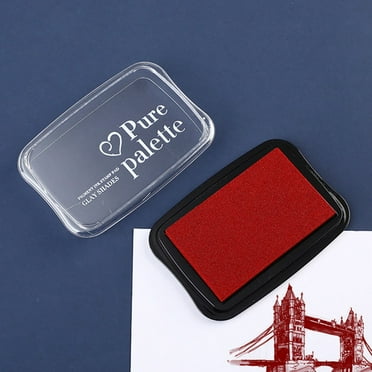 BUYISI Solid Color Large Size Ink Pad for Stamp DIY Crafts Scrapbooking Rubber Inkpads